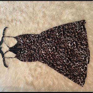Cheetah Hoco Dress